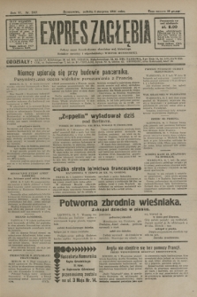 Expres Zagłębia : jedyny organ demokratyczny niezależny woj. kieleckiego. R.6, nr 207 (1 sierpnia 1931)
