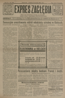 Expres Zagłębia : jedyny organ demokratyczny niezależny woj. kieleckiego. R.6, nr 208 (2 sierpnia 1931)