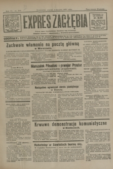 Expres Zagłębia : jedyny organ demokratyczny niezależny woj. kieleckiego. R.6, nr 210 (4 sierpnia 1931)