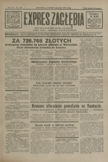 Expres Zagłębia : jedyny organ demokratyczny niezależny woj. kieleckiego. R.6, nr 212 (6 sierpnia 1931)