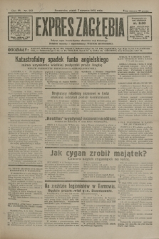 Expres Zagłębia : jedyny organ demokratyczny niezależny woj. kieleckiego. R.6, nr 213 (7 sierpnia 1931)