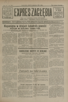 Expres Zagłębia : jedyny organ demokratyczny niezależny woj. kieleckiego. R.6, nr 220 (14 sierpnia 1931)