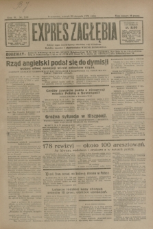Expres Zagłębia : jedyny organ demokratyczny niezależny woj. kieleckiego. R.6, nr 230 (25 sierpnia 1931)