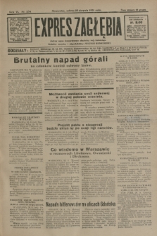 Expres Zagłębia : jedyny organ demokratyczny niezależny woj. kieleckiego. R.6, nr 234 (29 sierpnia 1931)