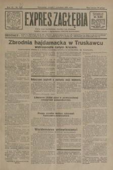 Expres Zagłębia : jedyny organ demokratyczny niezależny woj. kieleckiego. R.6, nr 237 (1 września 1931)