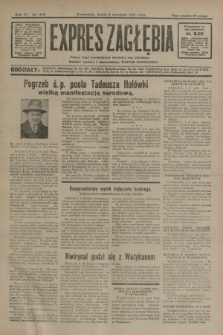 Expres Zagłębia : jedyny organ demokratyczny niezależny woj. kieleckiego. R.6, nr 238 (2 września 1931)