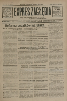 Expres Zagłębia : jedyny organ demokratyczny niezależny woj. kieleckiego. R.6, nr 253 (17 września 1931)