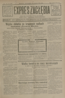 Expres Zagłębia : jedyny organ demokratyczny niezależny woj. kieleckiego. R.6, nr 257 (21 września 1931)