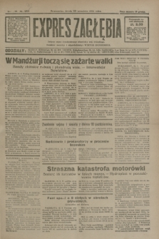 Expres Zagłębia : jedyny organ demokratyczny niezależny woj. kieleckiego. R.6, nr 259 (23 września 1931)