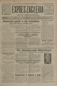 Expres Zagłębia : jedyny organ demokratyczny niezależny woj. kieleckiego. R.6, nr 262 (26 września 1931)