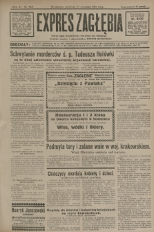 Expres Zagłębia : jedyny organ demokratyczny niezależny woj. kieleckiego. R.6, nr 263 (27 września 1931)