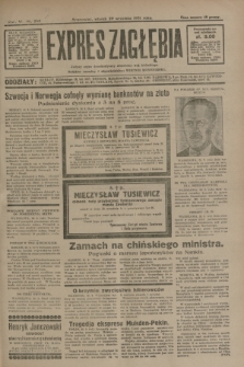 Expres Zagłębia : jedyny organ demokratyczny niezależny woj. kieleckiego. R.6, nr 265 (29 września 1931)