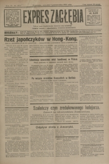 Expres Zagłębia : jedyny organ demokratyczny niezależny woj. kieleckiego. R.6, nr 267 (1 października 1931)