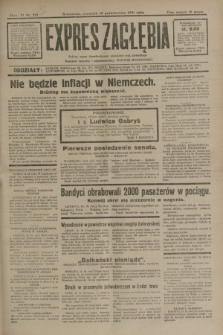 Expres Zagłębia : jedyny organ demokratyczny niezależny woj. kieleckiego. R.6, nr 281 (15 października 1931)