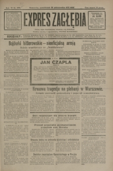 Expres Zagłębia : jedyny organ demokratyczny niezależny woj. kieleckiego. R.6, nr 292 (26 października 1931)