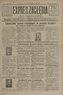 Expres Zagłębia : jedyny organ demokratyczny niezależny woj. kieleckiego. R.6, nr 296 (30 października 1931)