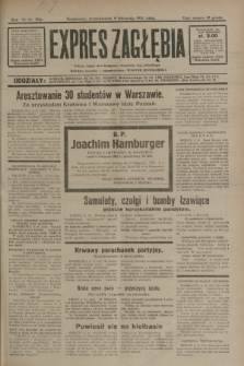 Expres Zagłębia : jedyny organ demokratyczny niezależny woj. kieleckiego. R.6, nr 306 (9 listopada 1931)