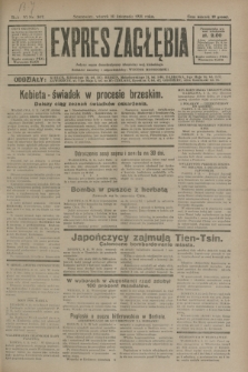 Expres Zagłębia : jedyny organ demokratyczny niezależny woj. kieleckiego. R.6, nr 307 (10 listopada 1931)