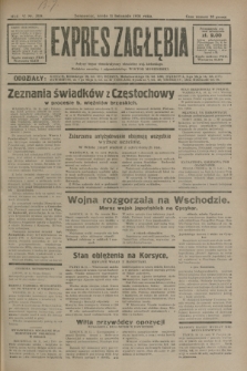 Expres Zagłębia : jedyny organ demokratyczny niezależny woj. kieleckiego. R.6, nr 308 (11 listopada 1931)