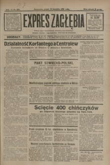 Expres Zagłębia : jedyny organ demokratyczny niezależny woj. kieleckiego. R.6, nr 310 (13 listopada 1931)
