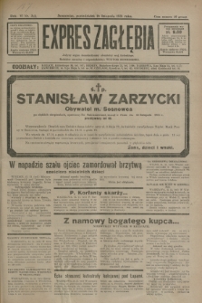 Expres Zagłębia : jedyny organ demokratyczny niezależny woj. kieleckiego. R.6, nr 313 (16 listopada 1931)