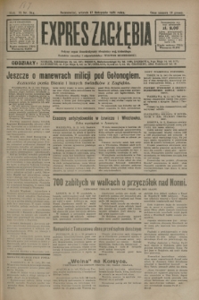 Expres Zagłębia : jedyny organ demokratyczny niezależny woj. kieleckiego. R.6, nr 314 (17 listopada 1931)