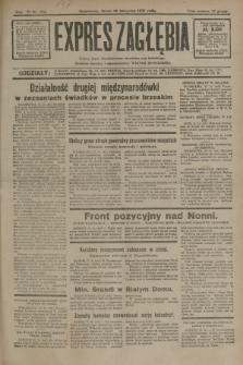 Expres Zagłębia : jedyny organ demokratyczny niezależny woj. kieleckiego. R.6, nr 315 (18 listopada 1931)