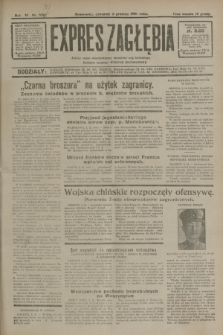 Expres Zagłębia : jedyny organ demokratyczny niezależny woj. kieleckiego. R.6, nr 330 (3 grudnia 1931)