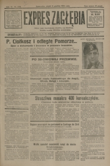 Expres Zagłębia : jedyny organ demokratyczny niezależny woj. kieleckiego. R.6, nr 338 (11 grudnia 1931)