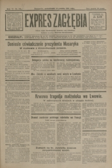 Expres Zagłębia : jedyny organ demokratyczny niezależny woj. kieleckiego. R.6, nr 341 (14 grudnia 1931)