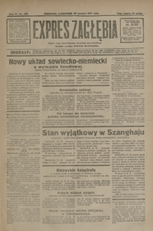 Expres Zagłębia : jedyny organ demokratyczny niezależny woj. kieleckiego. R.6, nr 352 (28 grudnia 1931)