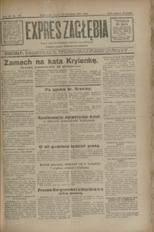 Expres Zagłębia : jedyny organ demokratyczny niezależny woj. kieleckiego. R.7, nr 262 (23 września 1932)