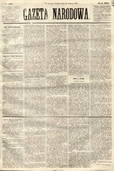 Gazeta Narodowa. 1874, nr 137