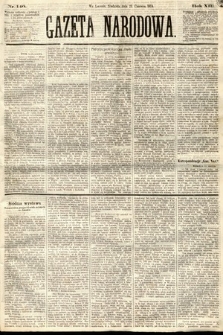 Gazeta Narodowa. 1874, nr 140