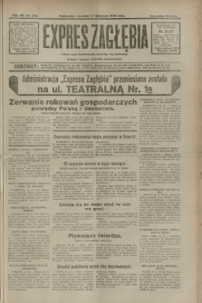 Expres Zagłębia : jedyny organ demokratyczny niezależny woj. kieleckiego. R.7, nr 316 (17 listopada 1932)