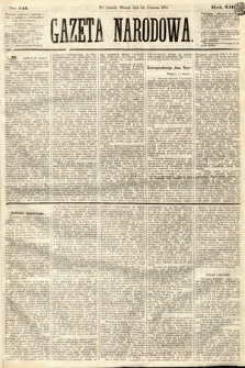 Gazeta Narodowa. 1874, nr 141