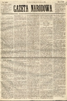 Gazeta Narodowa. 1874, nr 145