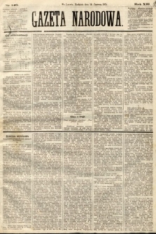 Gazeta Narodowa. 1874, nr 146