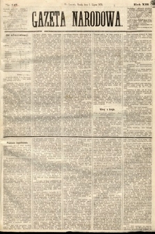 Gazeta Narodowa. 1874, nr 147