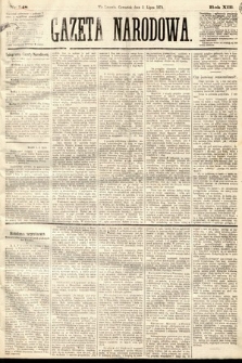 Gazeta Narodowa. 1874, nr 148