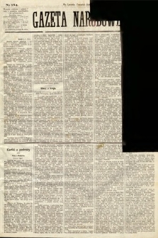 Gazeta Narodowa. 1874, nr 154