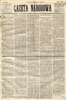 Gazeta Narodowa. 1874, nr 156