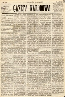 Gazeta Narodowa. 1874, nr 171