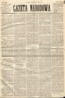 Gazeta Narodowa. 1874, nr 173