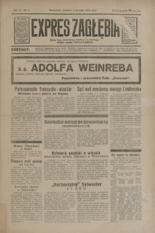 Expres Zagłębia : jedyny organ demokratyczny niezależny woj. kieleckiego. R.10, nr 3 (3 stycznia 1935)