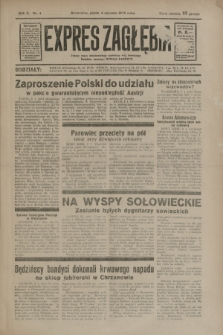 Expres Zagłębia : jedyny organ demokratyczny niezależny woj. kieleckiego. R.10, nr 4 (4 stycznia 1935)