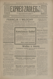 Expres Zagłębia : jedyny organ demokratyczny niezależny woj. kieleckiego. R.10, nr 5 (5 stycznia 1935)