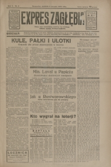 Expres Zagłębia : jedyny organ demokratyczny niezależny woj. kieleckiego. R.10, nr 6 (6 stycznia 1935)