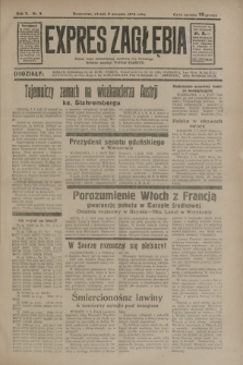 Expres Zagłębia : jedyny organ demokratyczny niezależny woj. kieleckiego. R.10, nr 8 (8 stycznia 1935)