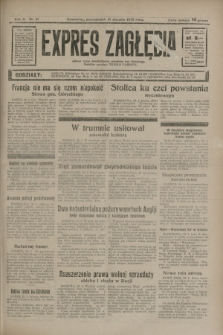 Expres Zagłębia : jedyny organ demokratyczny niezależny woj. kieleckiego. R.10, nr 21 (21 stycznia 1935)